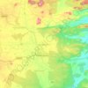 Mapa topográfico Gangavaram, altitude, relevo