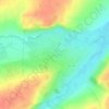 Mapa topográfico Тлянче-Тамак, altitude, relevo