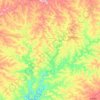 Mapa topográfico Virmond, altitude, relevo