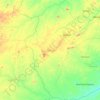 Mapa topográfico Balama, altitude, relevo