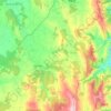 Mapa topográfico Pol, altitude, relevo