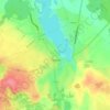 Mapa topográfico Сенно, altitude, relevo