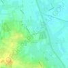 Mapa topográfico Ronsele, altitude, relevo