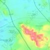 Mapa topográfico Burton Dassett CP, altitude, relevo