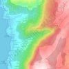 Mapa topográfico Viladesuso, altitude, relevo