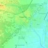 Mapa topográfico Paiporta, altitude, relevo