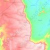 Mapa topográfico Ibiapina, altitude, relevo