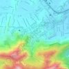 Mapa topográfico Lins de Vasconcelos, altitude, relevo