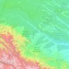 Mapa topográfico Manu, altitude, relevo