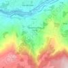 Mapa topográfico Negrelos (São Mamede), altitude, relevo