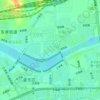 Mapa topográfico 金华建筑艺术公园, altitude, relevo