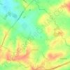 Mapa topográfico Velaines, altitude, relevo