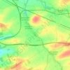 Mapa topográfico La Neuville-au-Temple, altitude, relevo