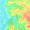 Mapa topográfico Aristocrata, altitude, relevo