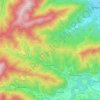 Mapa topográfico Rittana, altitude, relevo