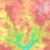 Mapa topográfico Fays-les-Veneurs, altitude, relevo