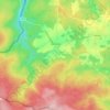 Mapa topográfico Willerzie, altitude, relevo
