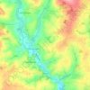 Mapa topográfico Rohan, altitude, relevo