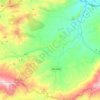 Mapa topográfico El Mehir, altitude, relevo