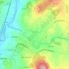 Mapa topográfico Irivo, altitude, relevo