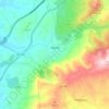 Mapa topográfico Tapéus, altitude, relevo