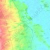 Mapa topográfico Blankney, altitude, relevo