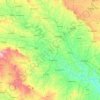 Mapa topográfico Solapur, altitude, relevo