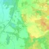 Mapa topográfico Wittbrietzen, altitude, relevo