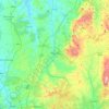 Mapa topográfico Pombal, altitude, relevo