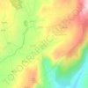 Mapa topográfico Queiriz, altitude, relevo
