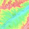 Mapa topográfico Beaumont-de-Lomagne, altitude, relevo