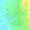 Mapa topográfico El Viejo, altitude, relevo