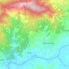 Mapa topográfico Peso e Vales do Rio, altitude, relevo