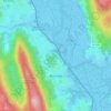 Mapa topográfico Murueta, altitude, relevo