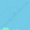 Mapa topográfico Kepulauan Seribu, altitude, relevo