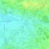 Mapa topográfico Bekegem, altitude, relevo