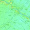 Mapa topográfico Sermide e Felonica, altitude, relevo