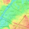Mapa topográfico 75015, altitude, relevo