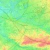 Mapa topográfico 3500, altitude, relevo