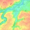Mapa topográfico La Neuville-sur-Essonne, altitude, relevo