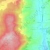 Mapa topográfico Pinheiro, altitude, relevo