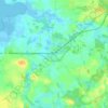 Mapa topográfico Samtens, altitude, relevo