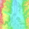 Mapa topográfico Marsac-en-Livradois, altitude, relevo