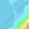 Mapa topográfico Пляж Майами, altitude, relevo