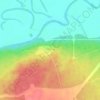 Mapa topográfico Школьный, altitude, relevo