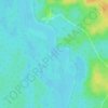 Mapa topográfico Rio Juruena, altitude, relevo