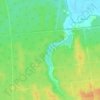 Mapa topográfico Açude da Murta, altitude, relevo