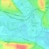 Mapa topográfico River Nadder, altitude, relevo