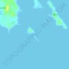 Mapa topográfico Goat Cay, altitude, relevo