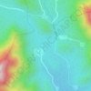Mapa topográfico Gumma Gedda, altitude, relevo